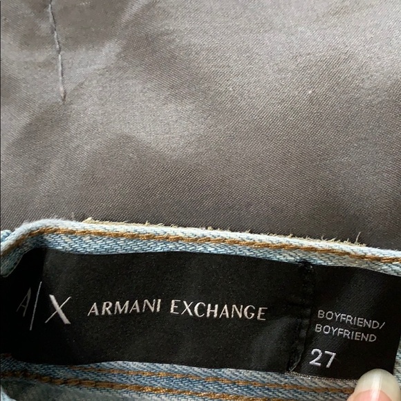 ARMANI EXCHANGE BOYFRIEND JEANS - Picture 3 of 6